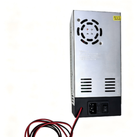600W High-Power Switching Power Supply with AC Plug Socket, True Full Power, for 3D Printer & Heavy Industrial Equipment