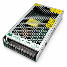 LRS-250W Heavy Duty Power Supply, 100-240V Wide Voltage Full Power for Large 3D Printer & Industrial Central Security System