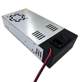 400W Switching Power Supply with AC Plug Socket & Switch, True Full Power, for 3D Printer & Industrial Equipment