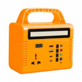 120W Portable Power Station with LED Light | Emergency Backup Battery | AC/DC/USB Output